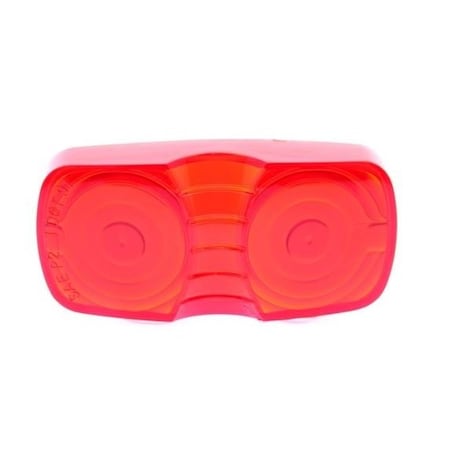 Optronics Lens, Clearance/Marker Lamp, Red Replacement, Bulk A42RB